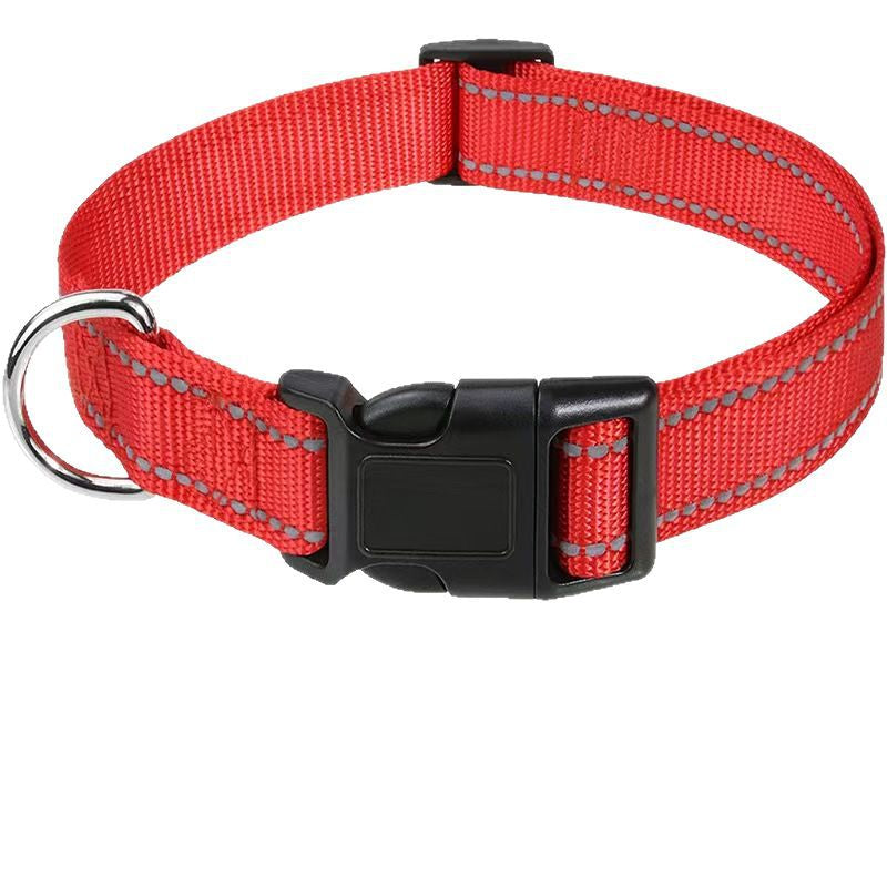 KFX-3921469 Adjustable Nylon Dog Chest Strap Collar in Multiple Colors