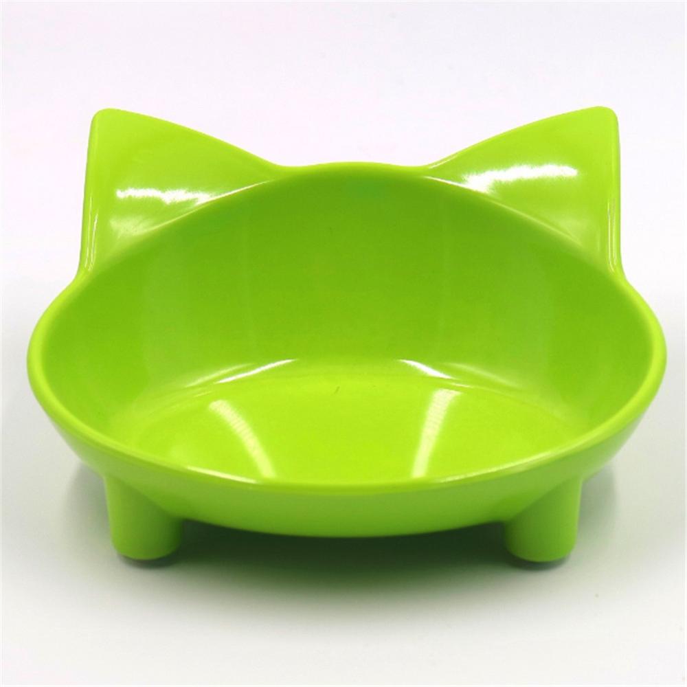 KFX-3921853 Cat-Shaped Melamine Pet Bowl with Anti-Slip Base for Easy Feeding and Cleaning