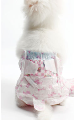 KFX-3923901 Pet Diaper for Female and Male Dogs - Multiple Sizes, Soft Non-Woven Fabric, Absorbent Polymer