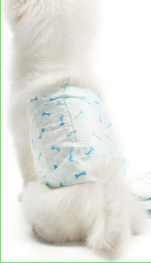 KFX-3923901 Pet Diaper for Female and Male Dogs - Multiple Sizes, Soft Non-Woven Fabric, Absorbent Polymer