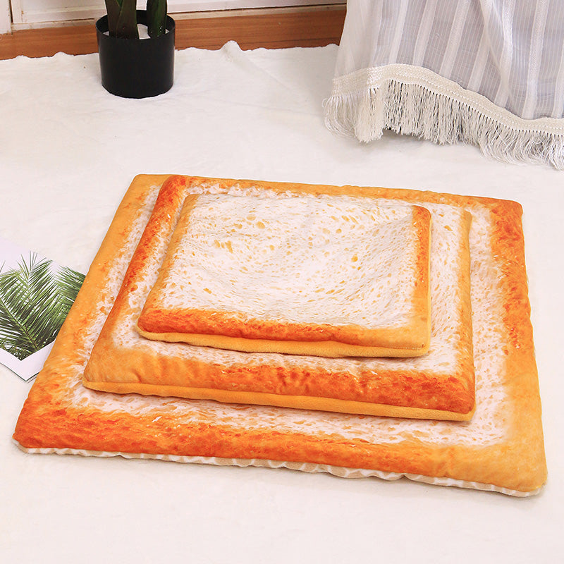 KFX-3925693 Cozy Four Seasons Pet Blankets for Dogs and Cats - Fried Egg, Pizza, Cabbage, Avocado, Toast, Bacon, Rabbit Designs