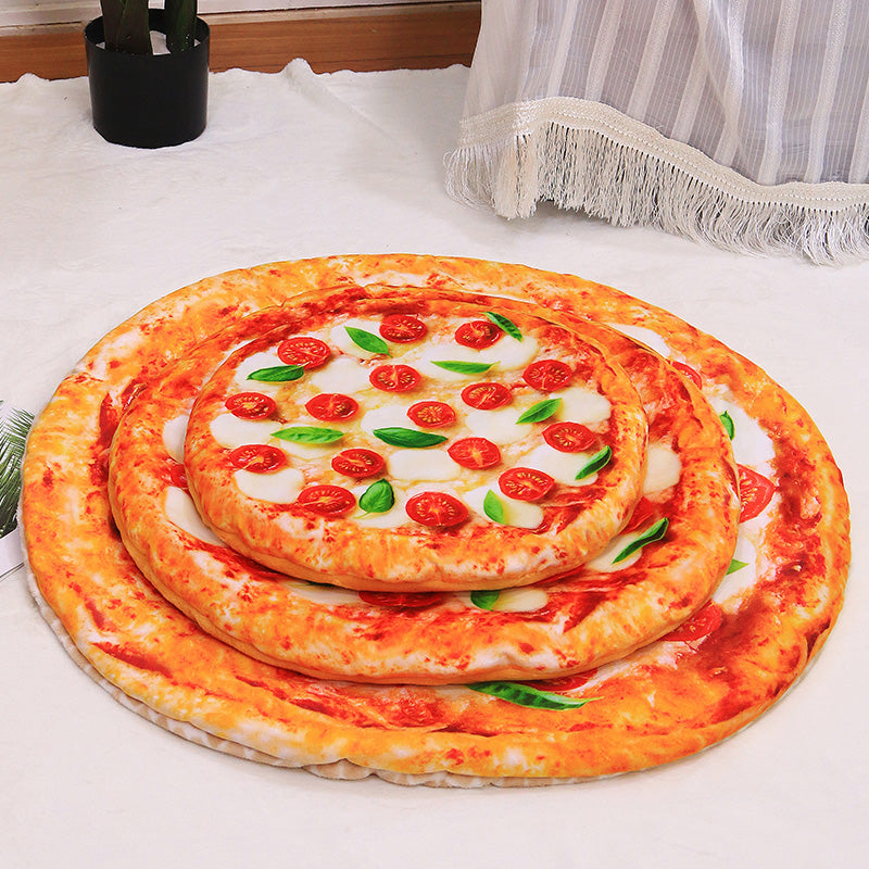 KFX-3925693 Cozy Four Seasons Pet Blankets for Dogs and Cats - Fried Egg, Pizza, Cabbage, Avocado, Toast, Bacon, Rabbit Designs