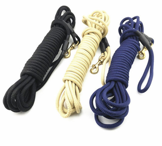 KFX-3931197 5M and 10M Extended Leash for Small and Medium Dogs - Durable and Wear-Resistant Dog Tracking Leash