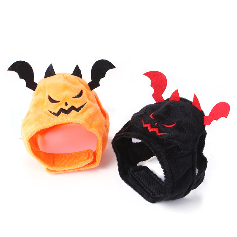 KFX-3934653 Halloween Cat Headgear with Wings - Orange & Black/Red Options