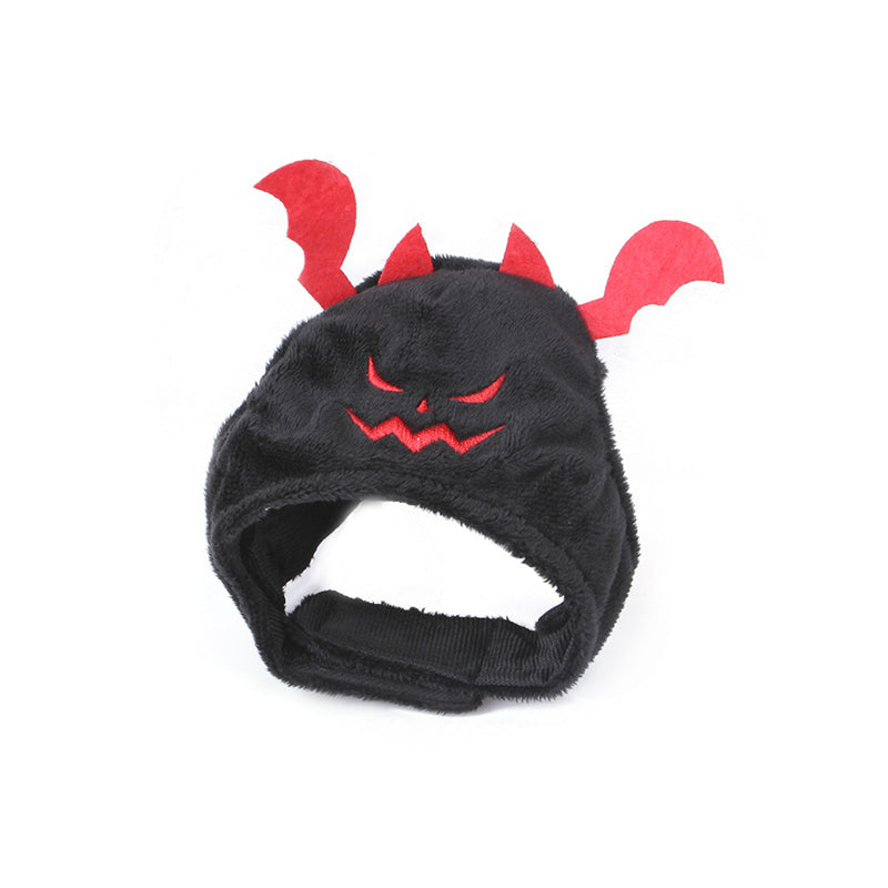 KFX-3934653 Halloween Cat Headgear with Wings - Orange & Black/Red Options