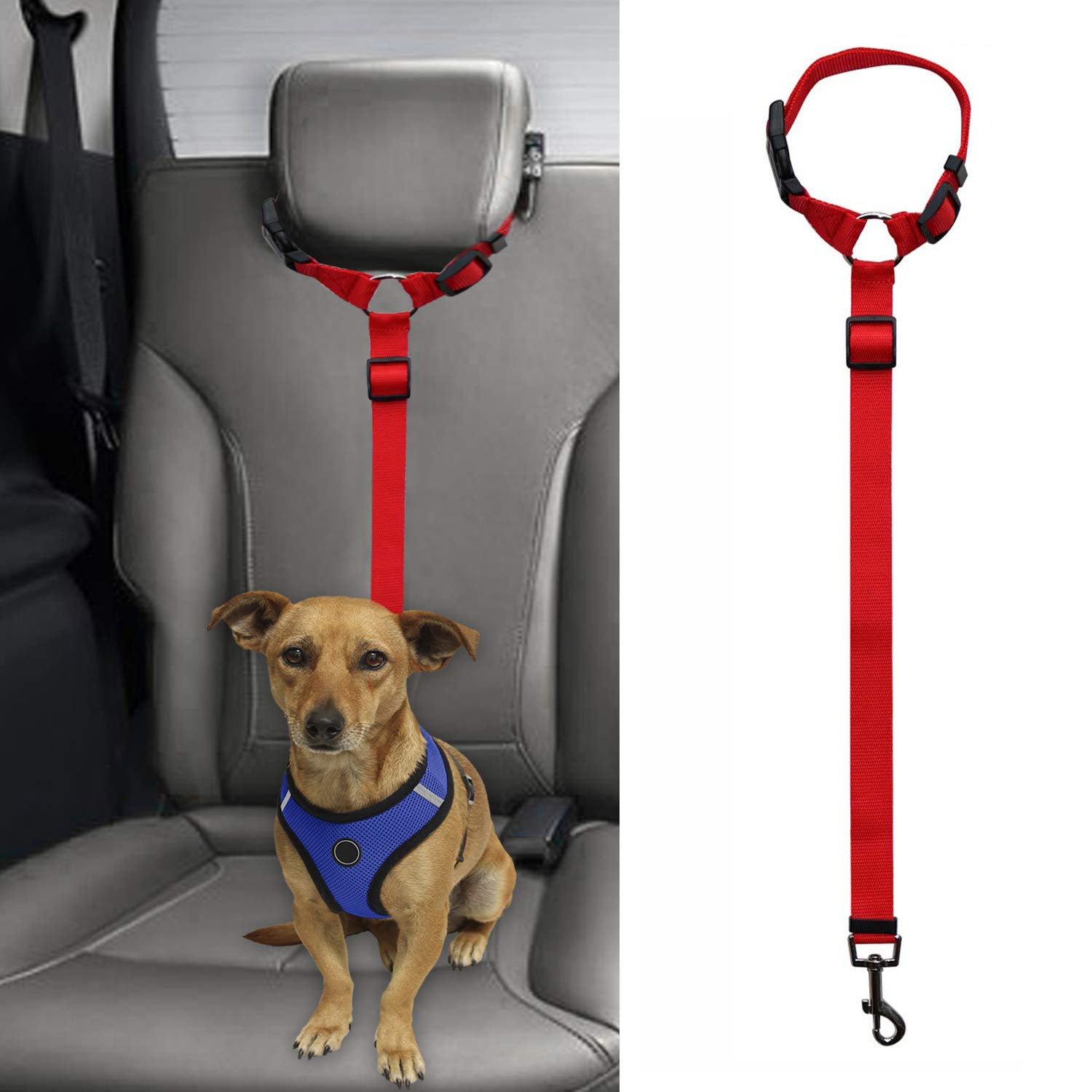 KFX-3936957 Adjustable Nylon Pet Safety Leash for Secure Traction and Control