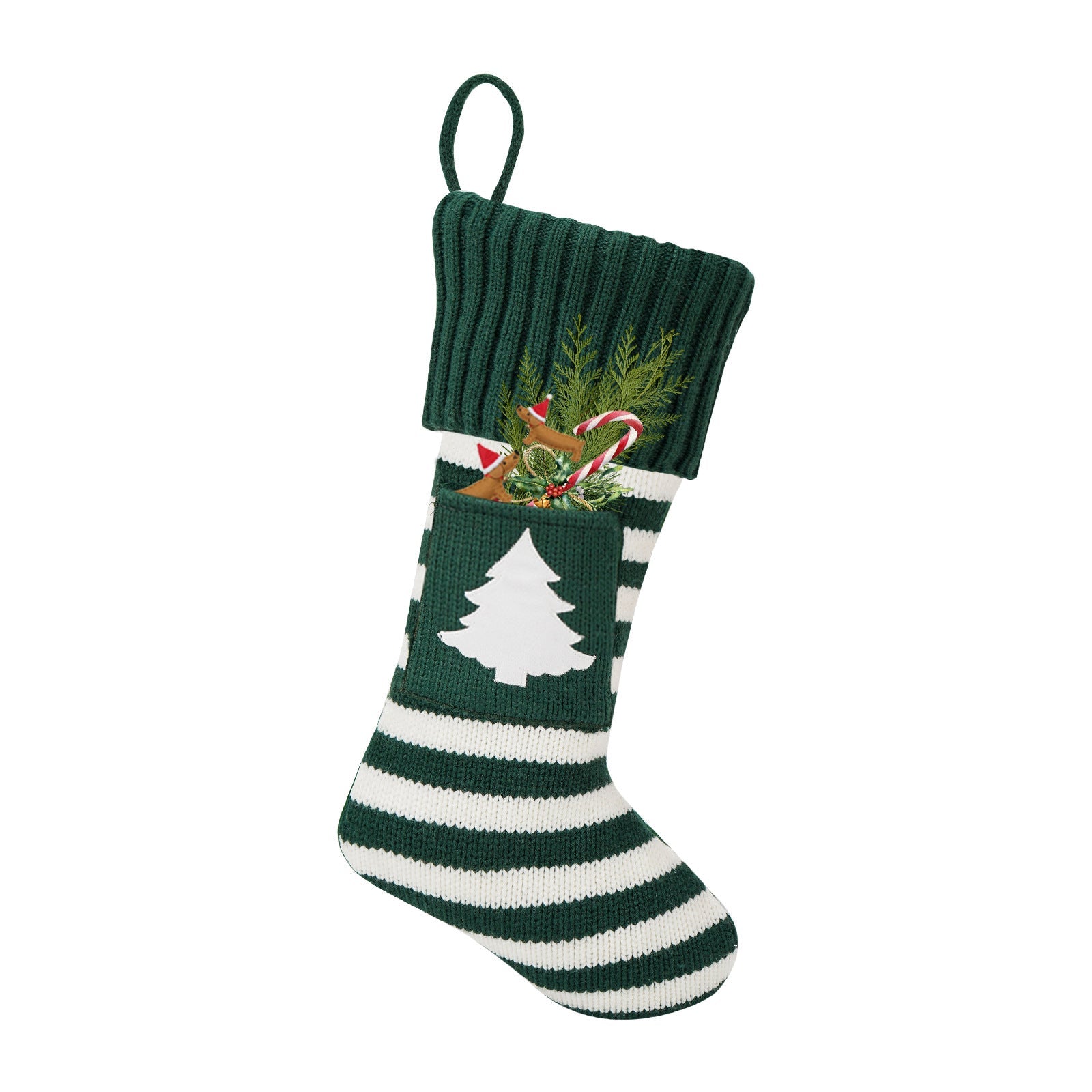 KFX-3939773 Christmas Pet Socks Gift Set - Knitted Holiday Designs for Cats and Dogs