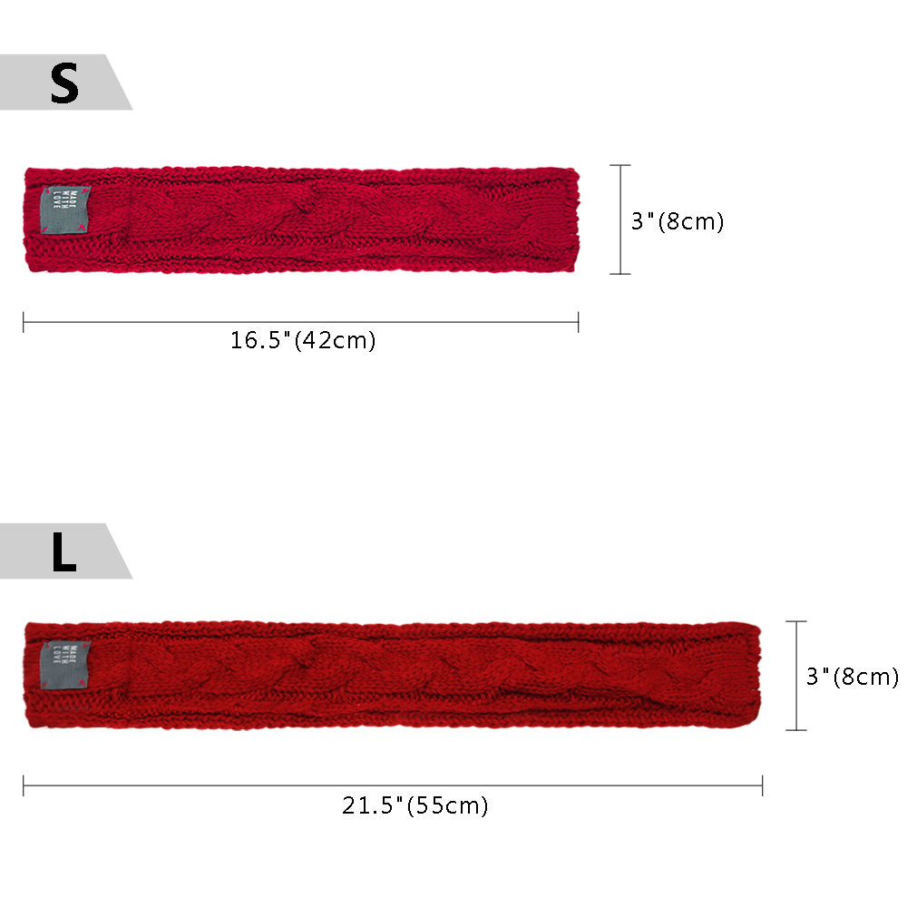 KFX-3940541 Wool Pet Scarf for Small Dogs and Cats - Warm and Stylish in Green and Red