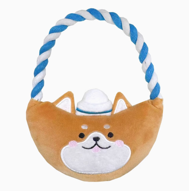KFX-3943741 Plush Bite-Resistant Dog Toys - Various Sizes and Colors, Perfect for Playtime