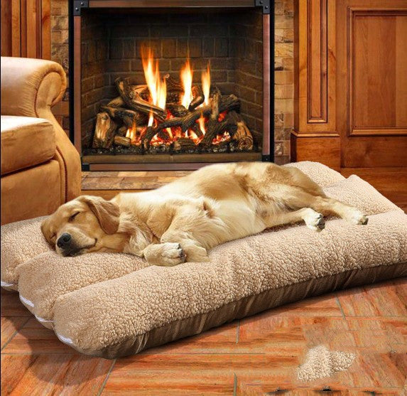 KFX-3954493 Removable and Washable Pet Litter Mat - Soft Lamb Wool for Dogs and Cats, Multiple Sizes Available