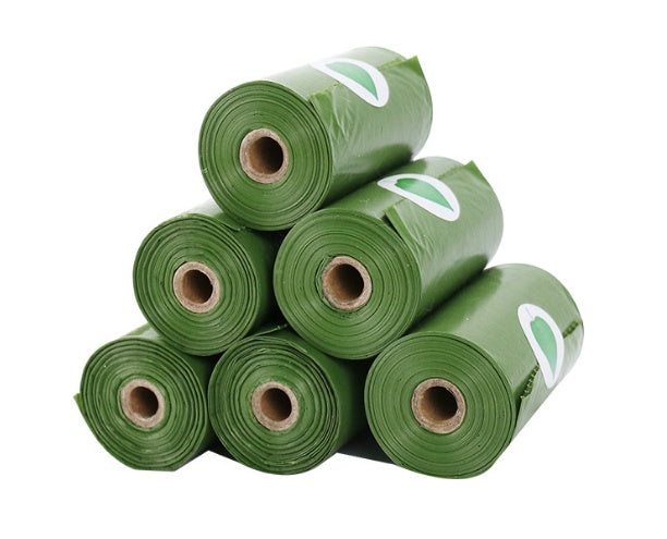 KFX-3956669 Biodegradable Pet Waste Bag with Dispenser - Extra Thick & Leak-Proof, Lavender Scented, 12 Rolls