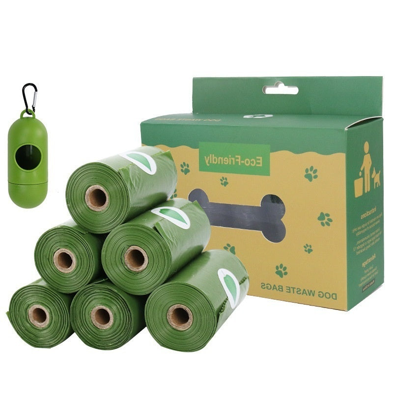 KFX-3956669 Biodegradable Pet Waste Bag with Dispenser - Extra Thick & Leak-Proof, Lavender Scented, 12 Rolls