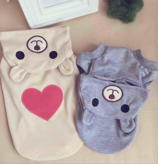 KFX-3958589 Summer Love Bears Pet Clothes for Small to Extra Large Dogs and Cats