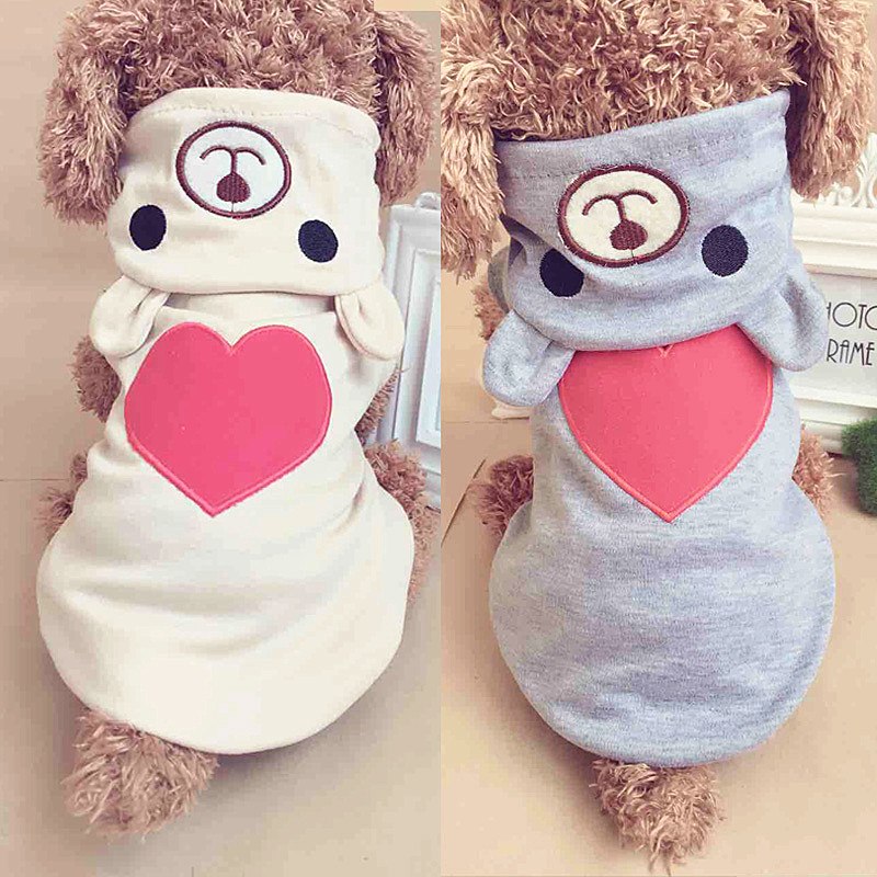 KFX-3958589 Summer Love Bears Pet Clothes for Small to Extra Large Dogs and Cats