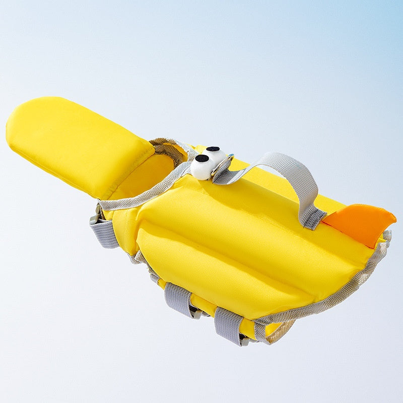 KFX-3958973 Cute Big-Eyed Dog Life Jacket for Summer Swimming - Multiple Sizes Available