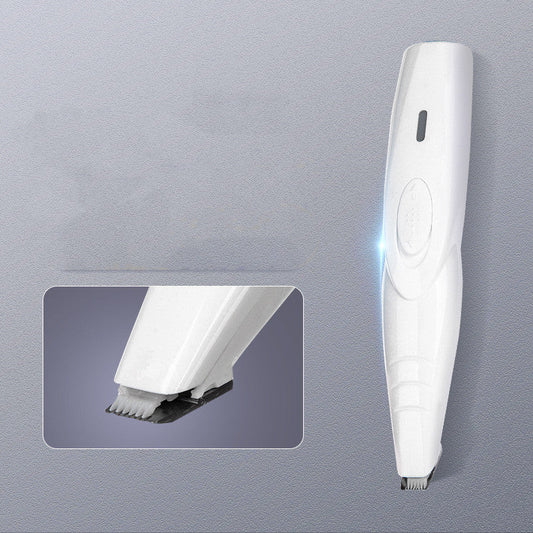 KFX-3971517 Rechargeable Low-Noise Pet Grooming Trimmer with Ceramic Blade for Easy Shaving
