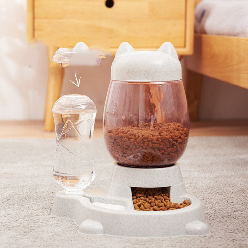 KFX-3971901 Automatic Pet Feeding and Drinking Bowl for Dogs