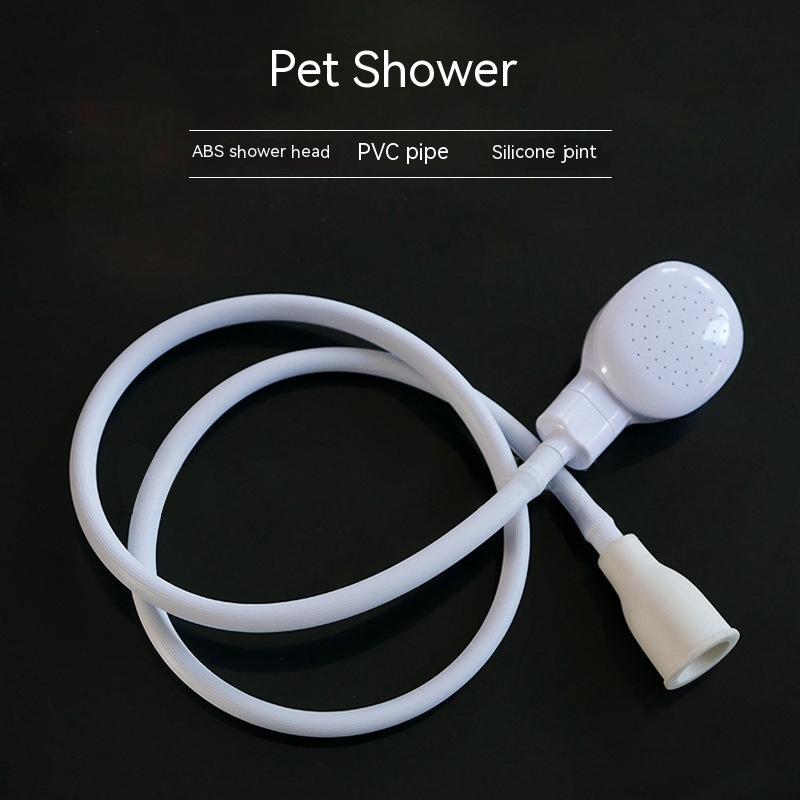 KFX-3973565 Pet Bathing Machine with Quick Connection Nozzle and 130cm Shower Head for Easy Cleaning