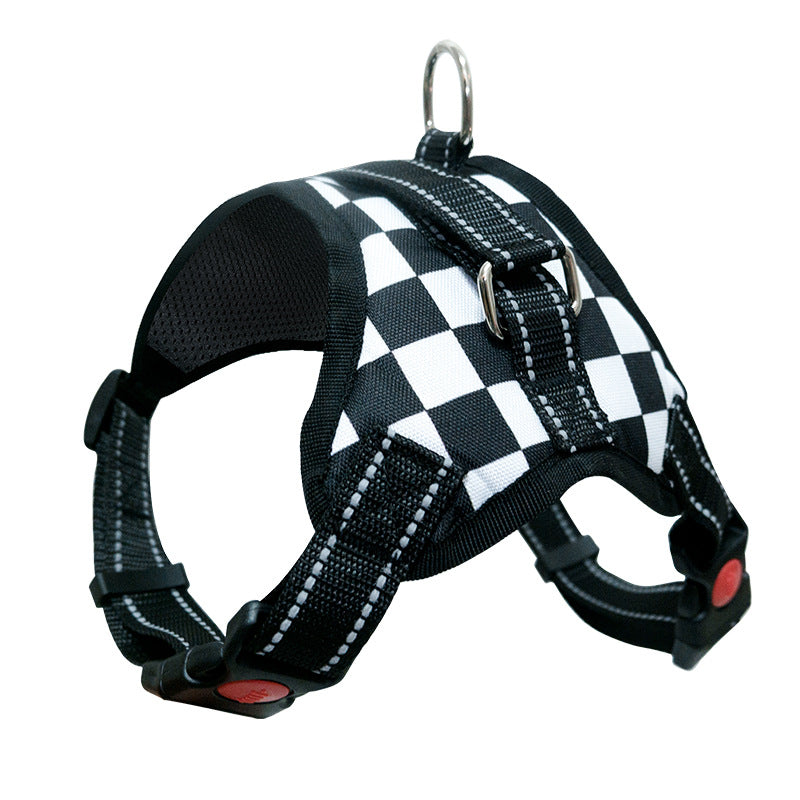 KFX-3974973 Medium to Large Dog Saddle Chest Strap - Explosion-Proof Design in Various Styles