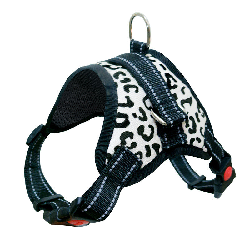 KFX-3974973 Medium to Large Dog Saddle Chest Strap - Explosion-Proof Design in Various Styles