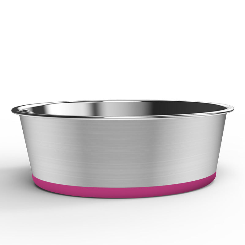 KFX-3975869 Stainless Steel Non-Slip Dog Bowl for Medium and Large Dogs in Multiple Colors