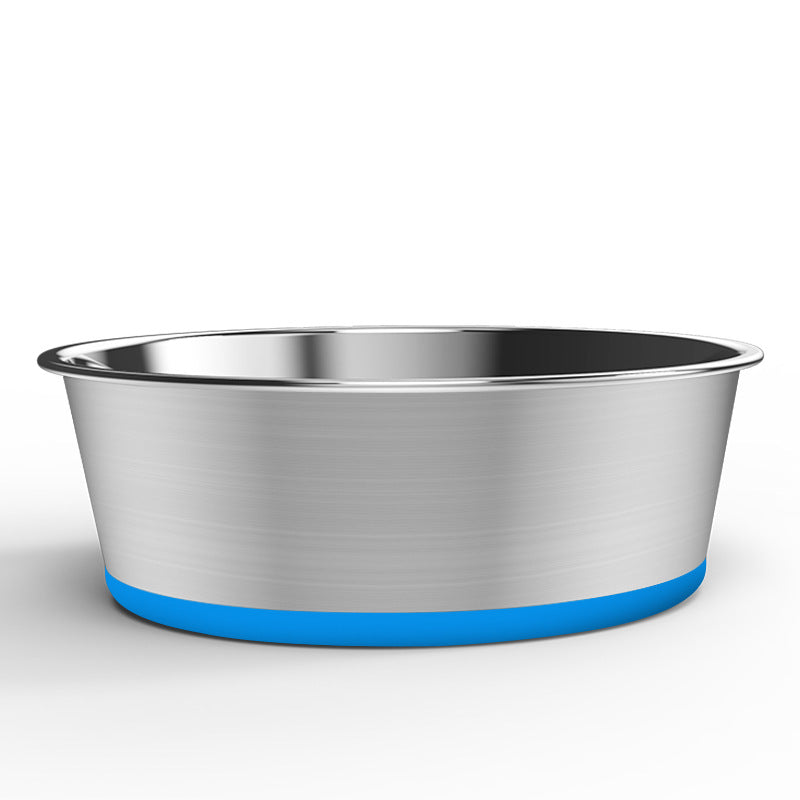 KFX-3975869 Stainless Steel Non-Slip Dog Bowl for Medium and Large Dogs in Multiple Colors