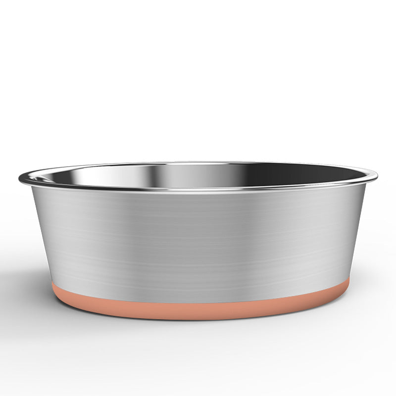 KFX-3975869 Stainless Steel Non-Slip Dog Bowl for Medium and Large Dogs in Multiple Colors