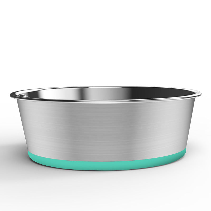 KFX-3975869 Stainless Steel Non-Slip Dog Bowl for Medium and Large Dogs in Multiple Colors
