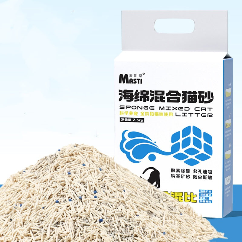 KFX-3977149 Tofu Cat Litter with Probiotics and Deodorant, 6L – Available in Milk, Green Tea, and Activated Carbon Scents