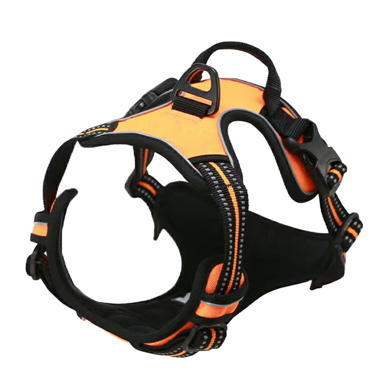 KFX-3980733 Adjustable Dog Chest Strap Vest - Explosion-Proof for Enhanced Safety and Comfort