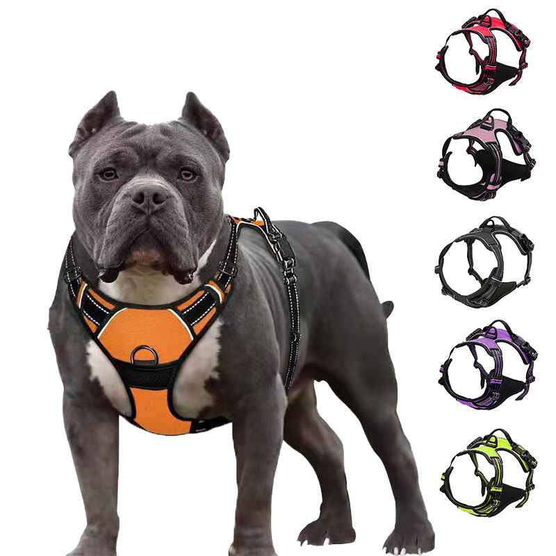 KFX-3980733 Adjustable Dog Chest Strap Vest - Explosion-Proof for Enhanced Safety and Comfort