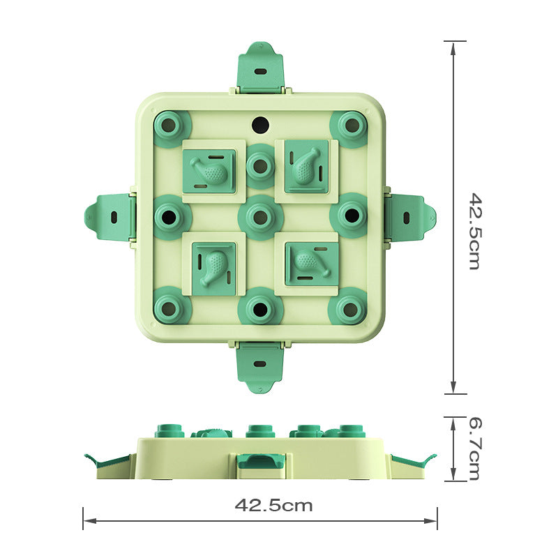 KFX-3982269 Dog Puzzle Toy for Interactive Feeding and Training – Adjustable Hidden Treat Dispenser