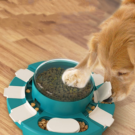 KFX-3982269 Dog Puzzle Toy for Interactive Feeding and Training – Adjustable Hidden Treat Dispenser