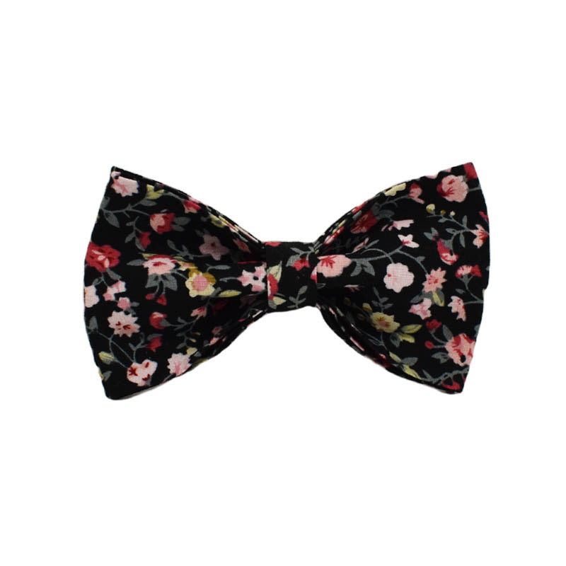 KFX-3982909 Cute Bow Lettering Printed Pet Collar and Leash Set with Vest and Rope for Dogs