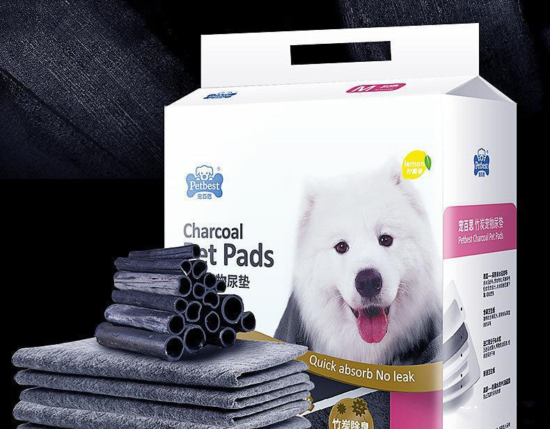 KFX-3983293 Bamboo Charcoal Absorbent Dog Urine Pads in Various Sizes