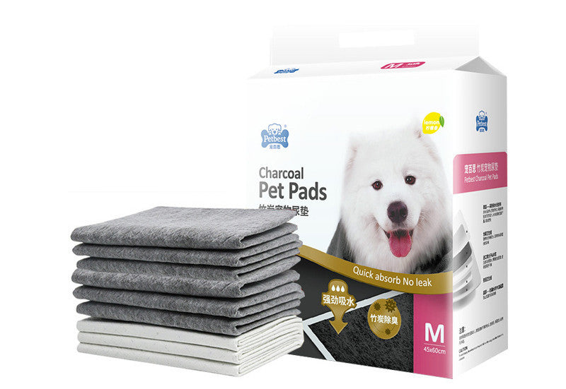 KFX-3983293 Bamboo Charcoal Absorbent Dog Urine Pads in Various Sizes