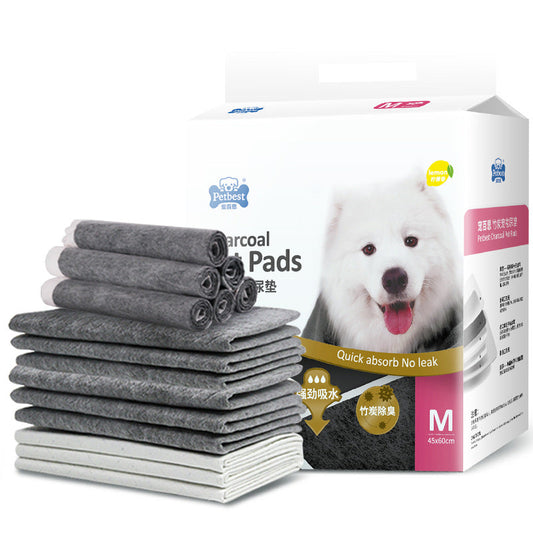 KFX-3983293 Bamboo Charcoal Absorbent Dog Urine Pads in Various Sizes