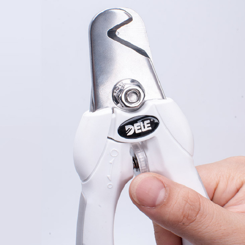 KFX-3985213 Adjustable Stainless Steel Nail Clippers for Dogs and Cats with Rubber Handles