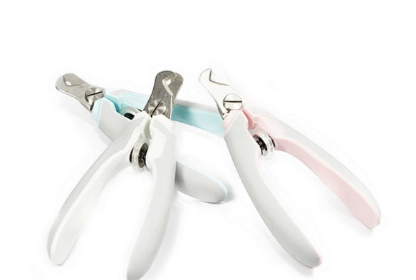 KFX-3985213 Adjustable Stainless Steel Nail Clippers for Dogs and Cats with Rubber Handles