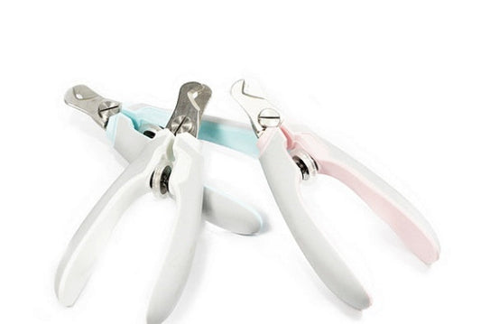 KFX-3985213 Adjustable Stainless Steel Nail Clippers for Dogs and Cats with Rubber Handles