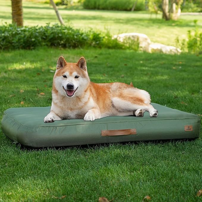 KFX-3985853 Inflatable Waterproof Non-Slip Dog Bed for Medium Dogs – Removable and Washable Summer Travel Mat