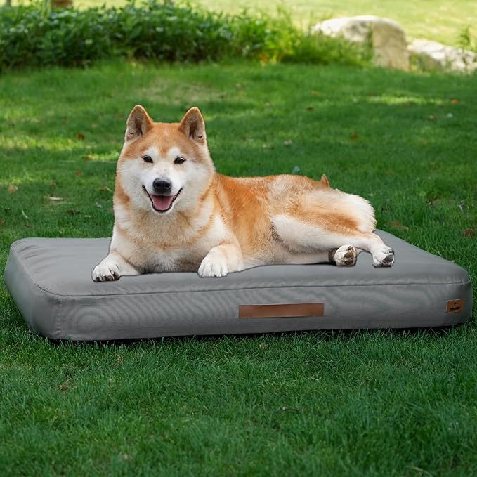 KFX-3985853 Inflatable Waterproof Non-Slip Dog Bed for Medium Dogs – Removable and Washable Summer Travel Mat