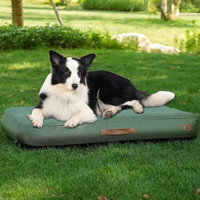 KFX-3985853 Inflatable Waterproof Non-Slip Dog Bed for Medium Dogs – Removable and Washable Summer Travel Mat