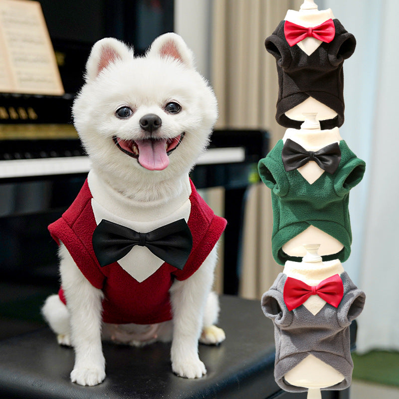 KFX-3985981 Cozy Autumn and Winter Pet Suits in Various Sizes and Colors