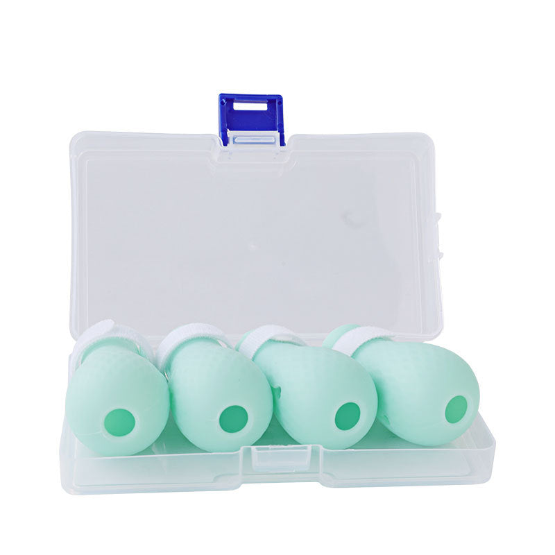KFX-3994813 Silicone Cat Foot Covers for Medicine, Bathing, and Nail Care, Anti-Bite & Anti-Scratch, Green