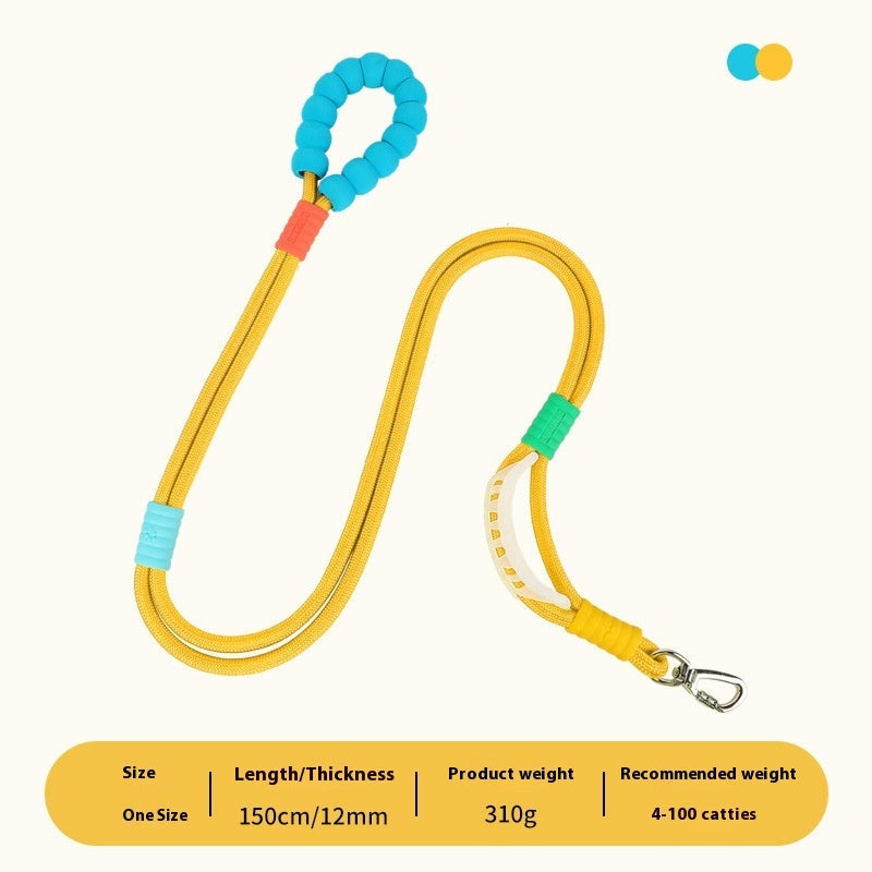KFX-3996733 Non-Slip Nylon Hand Holding Rope in Various Colors for Pets