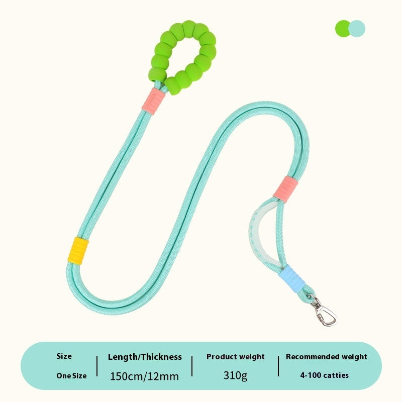KFX-3996733 Non-Slip Nylon Hand Holding Rope in Various Colors for Pets