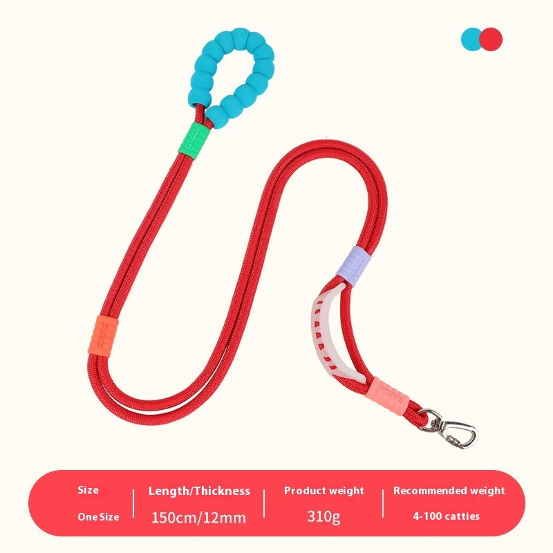 KFX-3996733 Non-Slip Nylon Hand Holding Rope in Various Colors for Pets