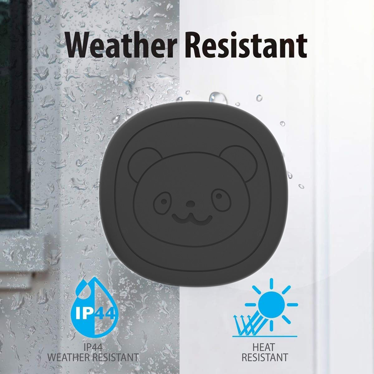 KFX-3998397 Elderly Assistance Wireless Call for Help Doorbell with AC Plug-In Power Supply
