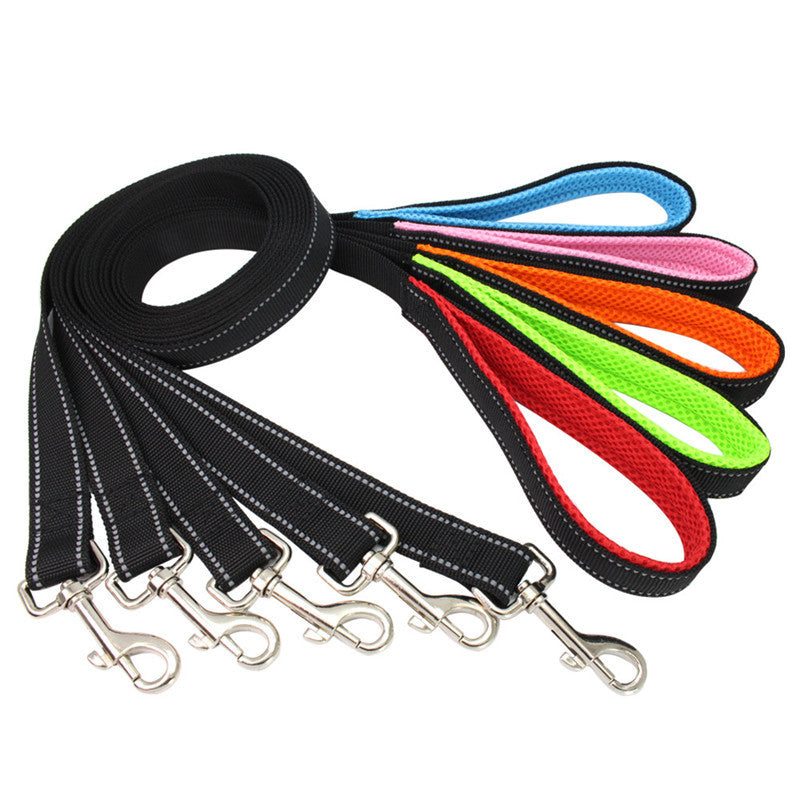 KFX-4002493 Reflective Rhinestone Pet Traction Sleeve with Nylon Strap - Available in Multiple Colors